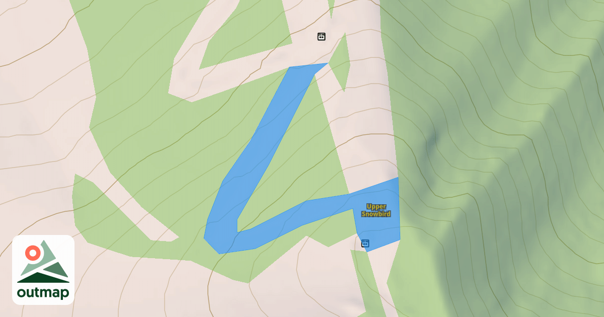 Map of Upper Snowbird