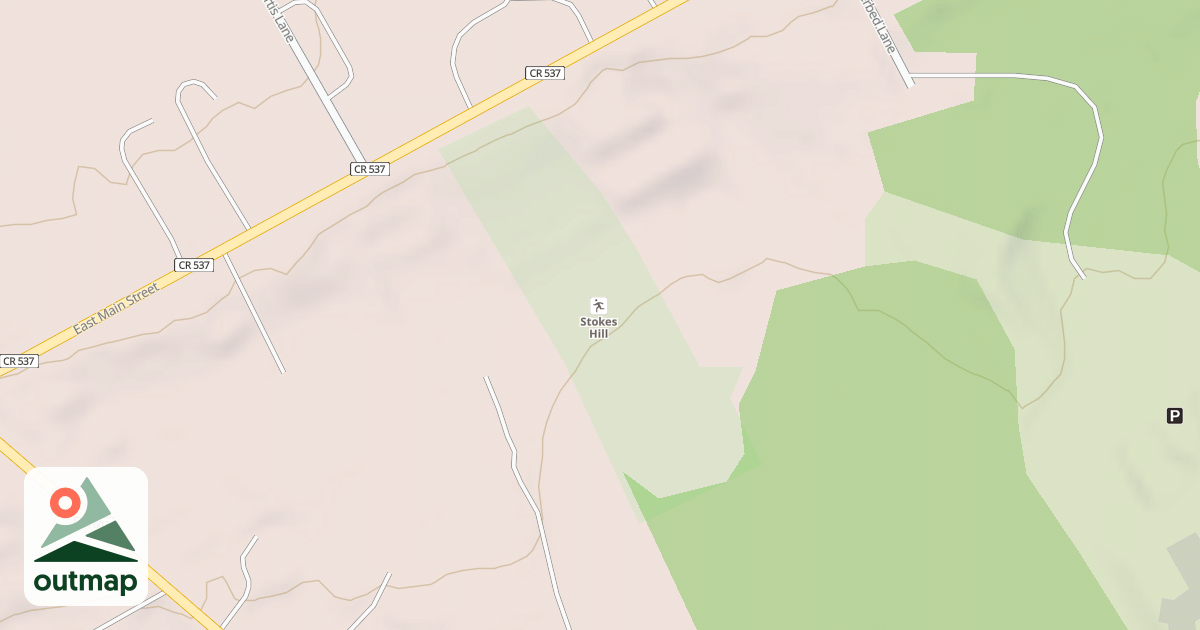 Map of Stokes Hill