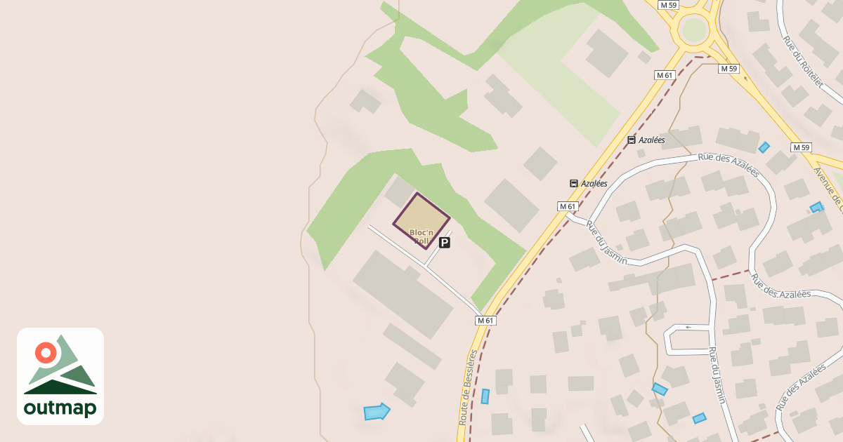 Map of Bloc'n Roll