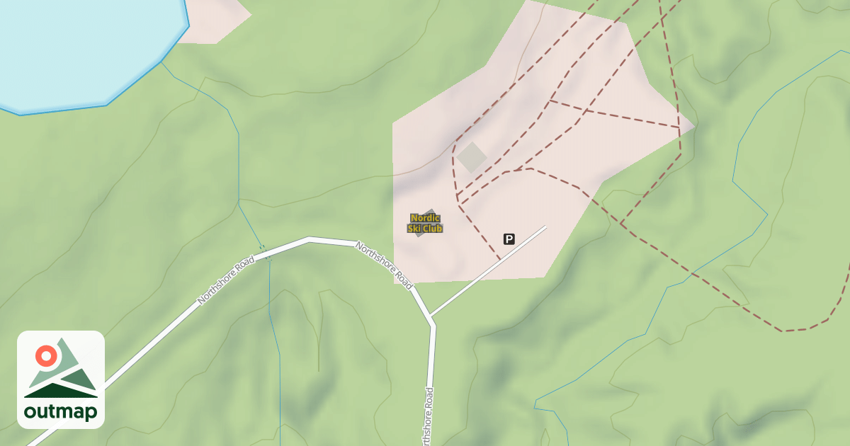 Map of Nordic Ski Club