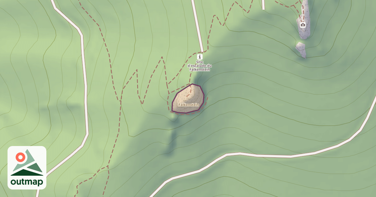 Map of Falkenstein