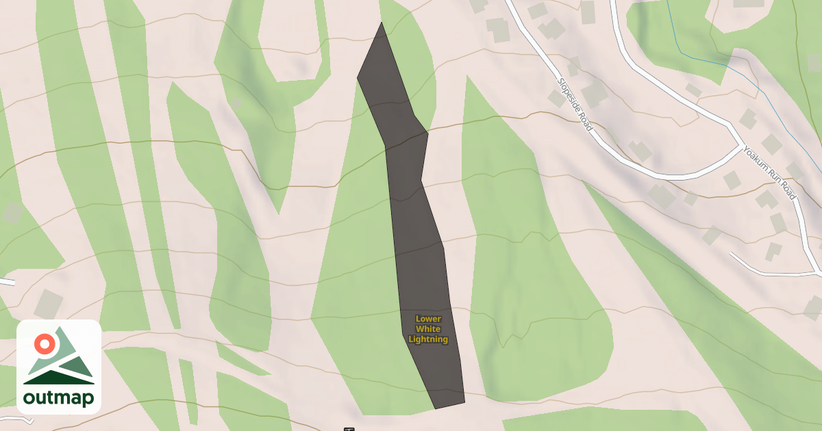Map of Lower White Lightning