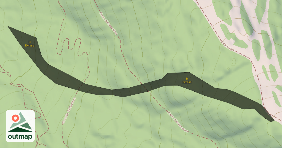 Map of B Extase