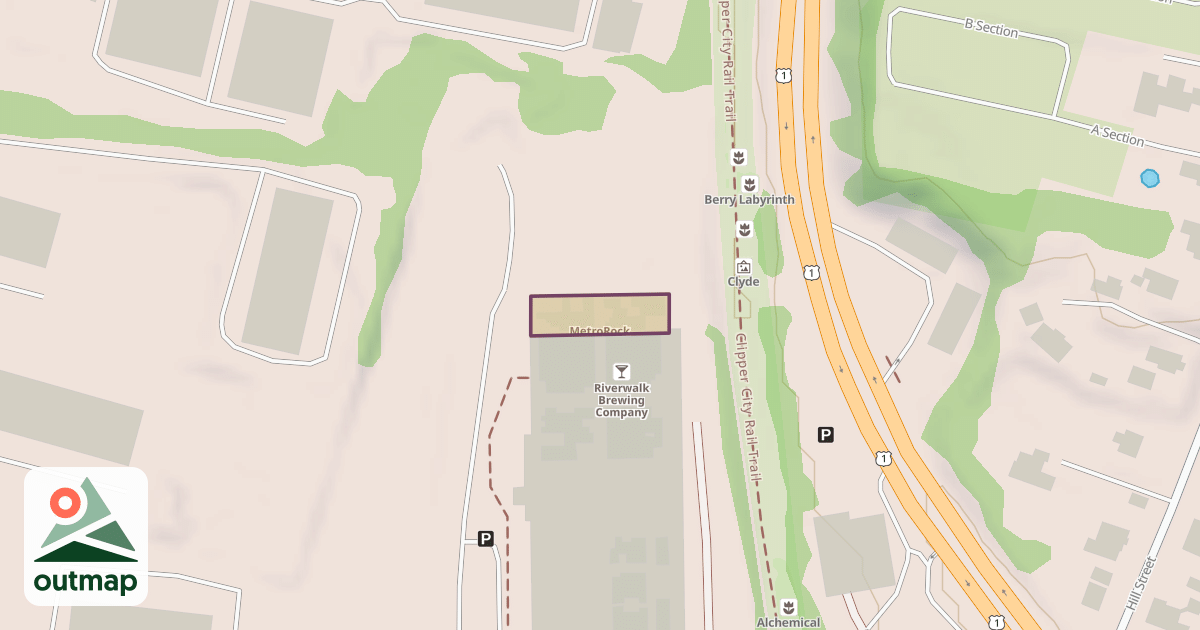 Map of MetroRock