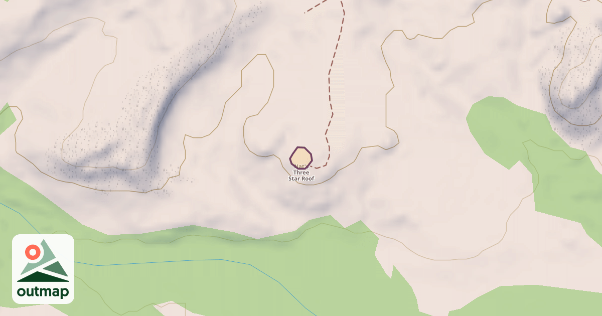 Map of Nat's Three Star Roof