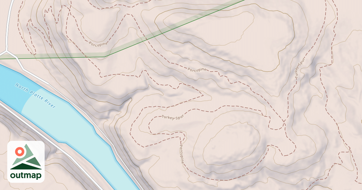 Map of Porcupine