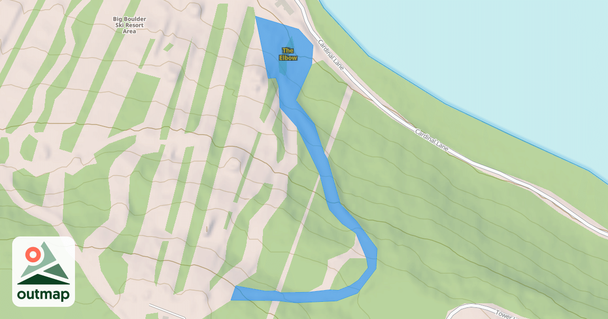 Map of The Elbow