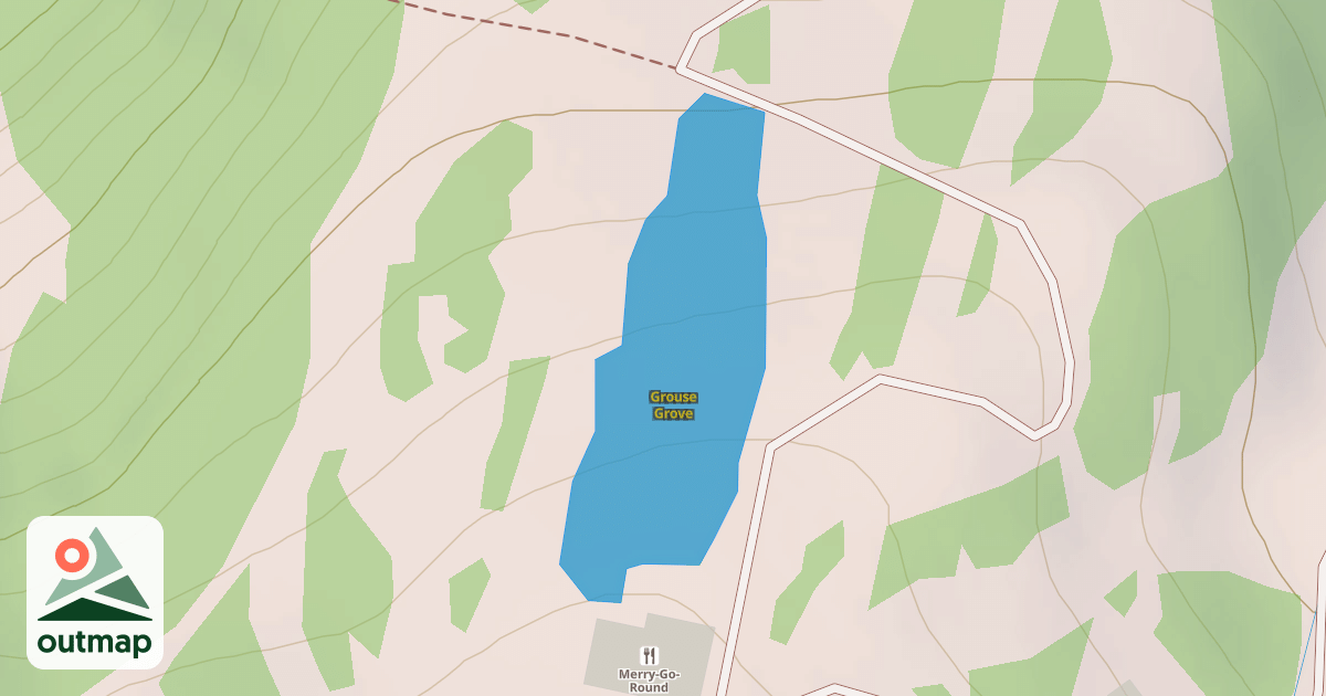Map of Grouse Grove