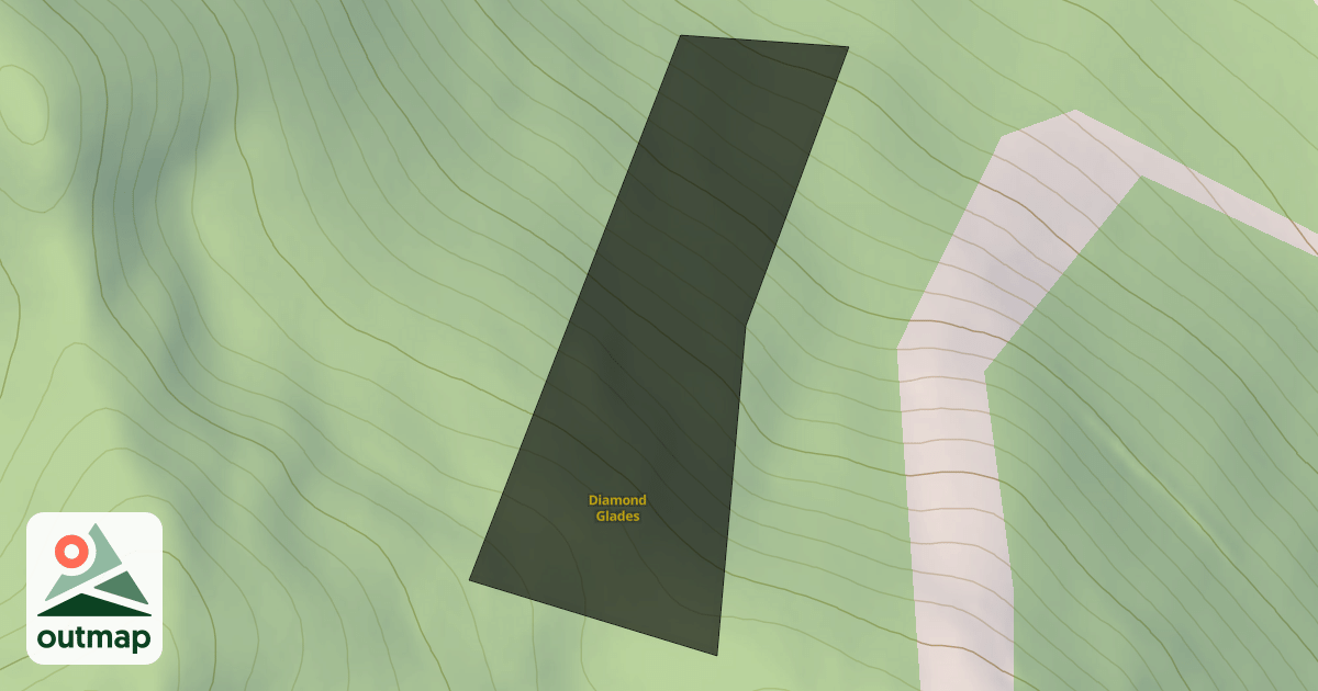 Map of Diamond Glades