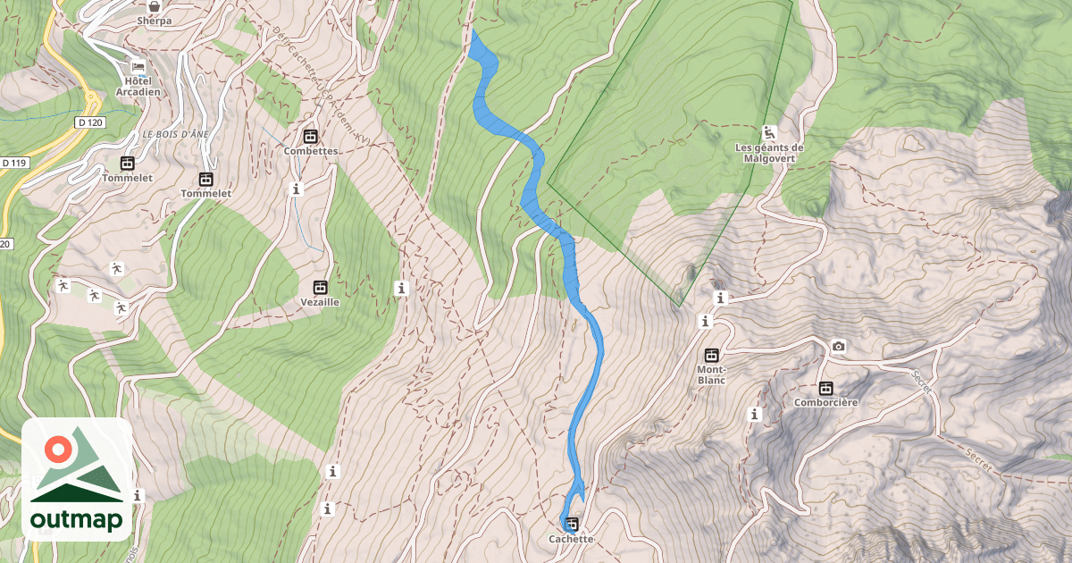 Map of Arolles