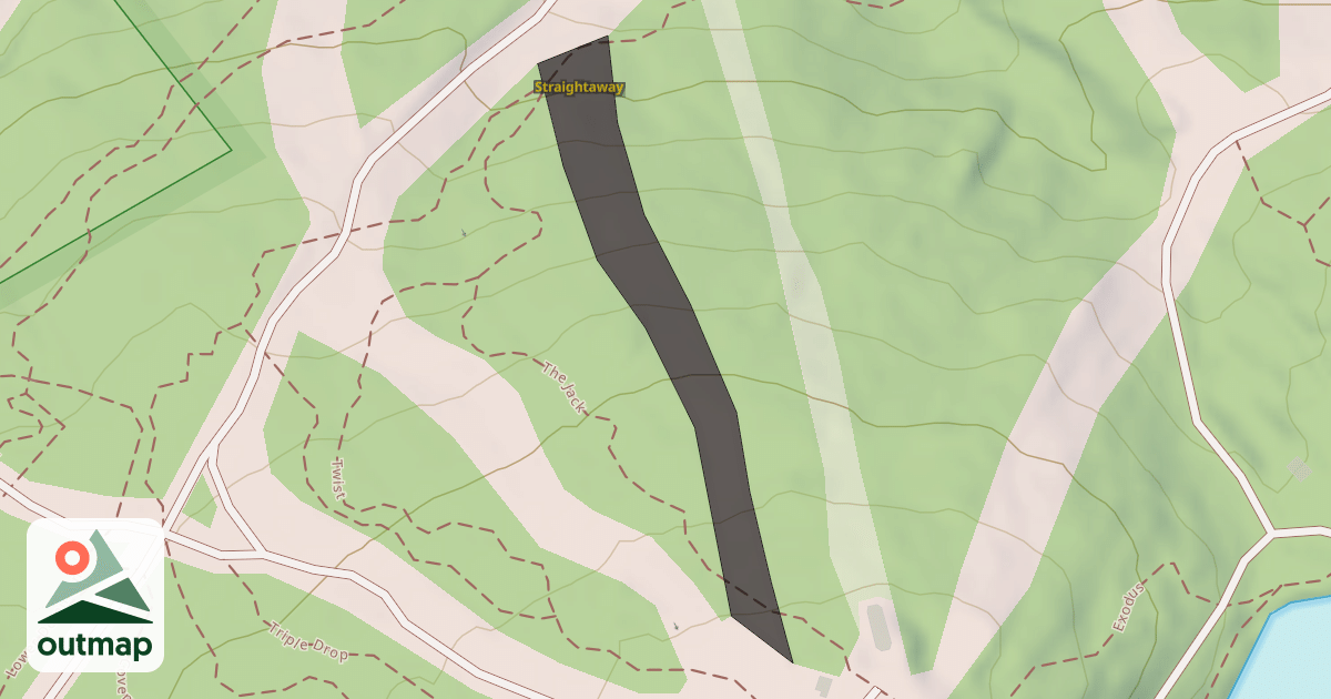 Map of Straightaway