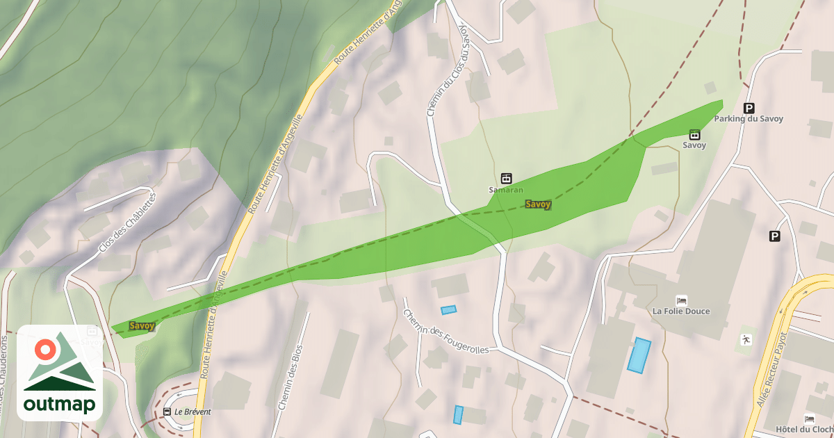 Map of Savoy