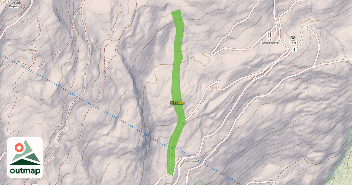 Map of Mouflon