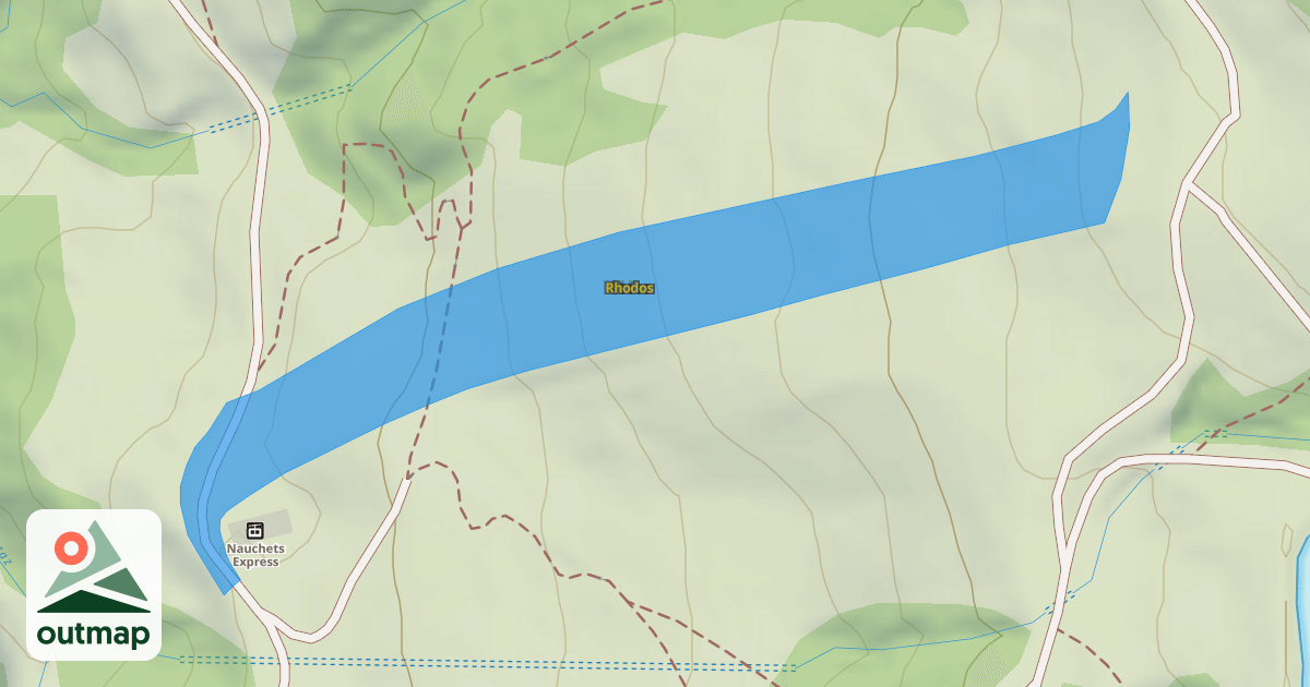 Map of Rhodos
