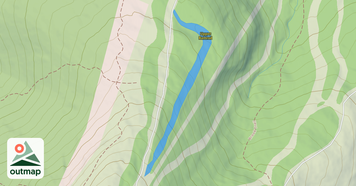 Map of Upper Ramrod