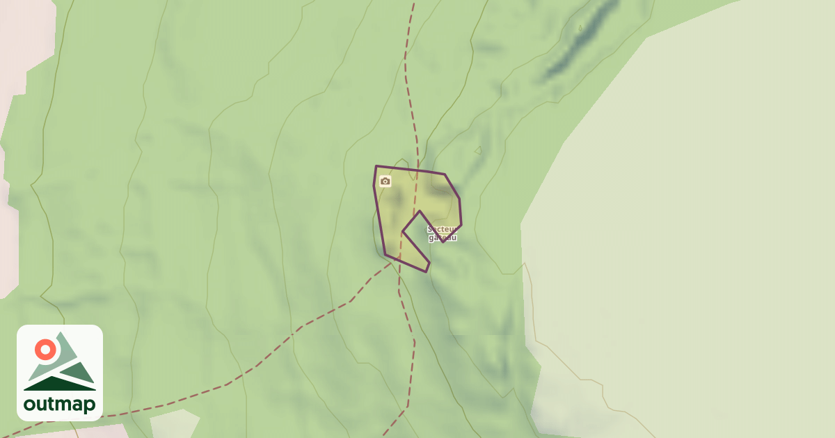 Map of Secteur gâteau