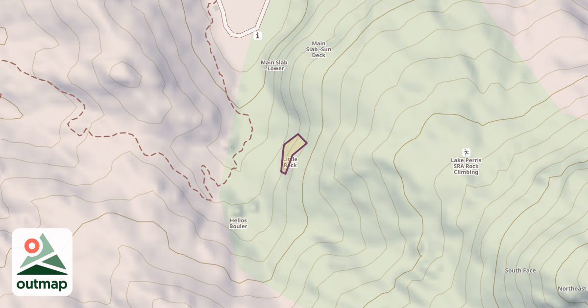 Map of Little Rock