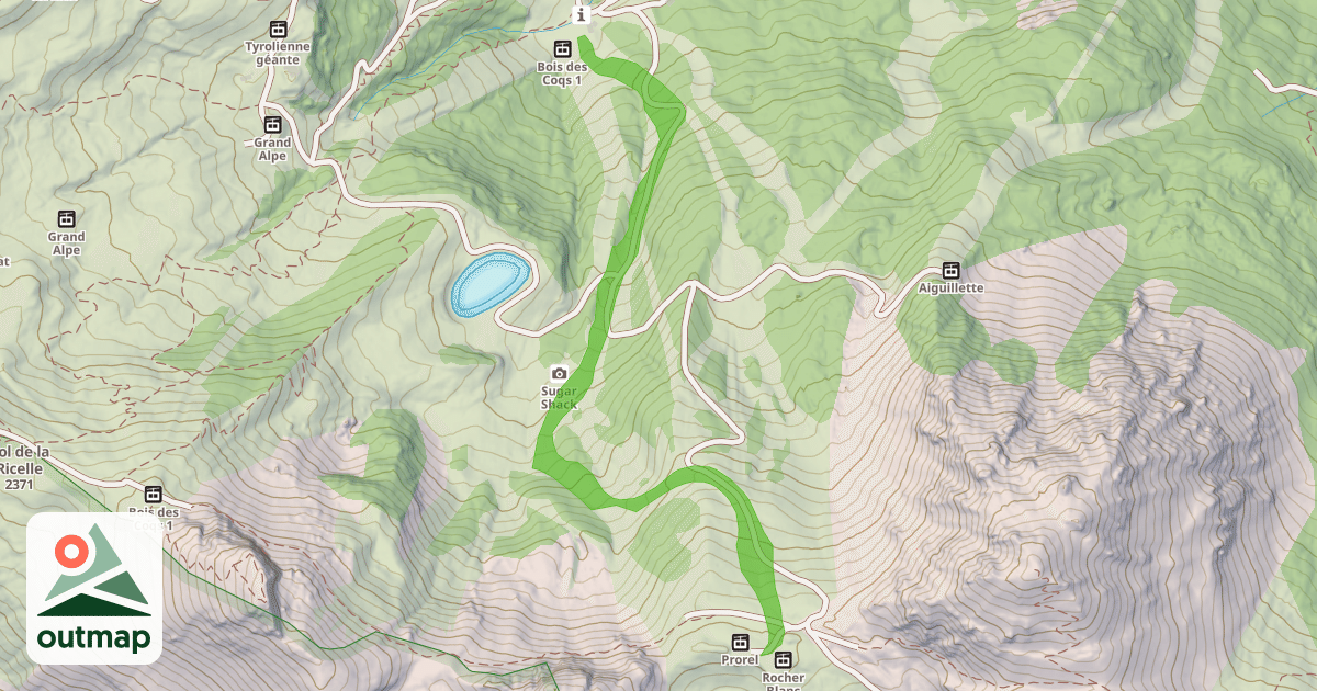Map of Myrtilles