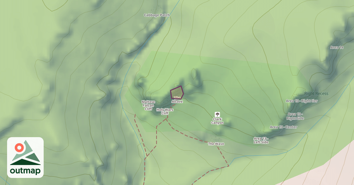 Map of The Alcove