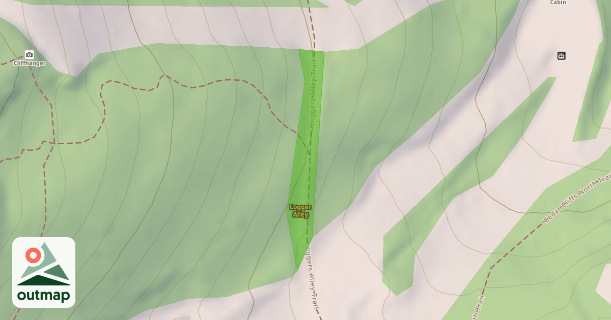 Map of Logger Alley