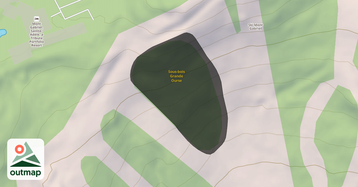 Map of Sous-bois Grande Ourse