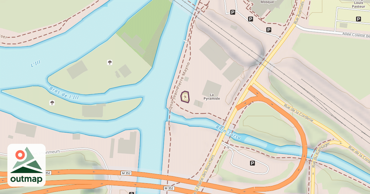 Map of Climbing Gym