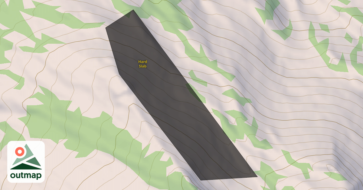 Map of Hard Slab