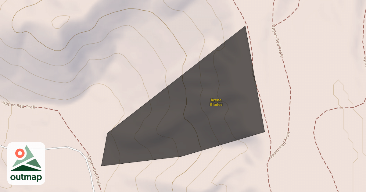 Map of Arena Glades
