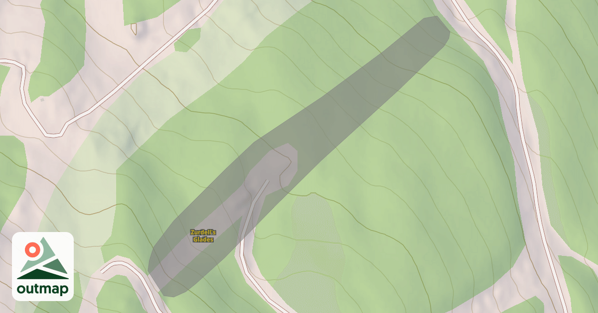 Map of Zurdell's Glades