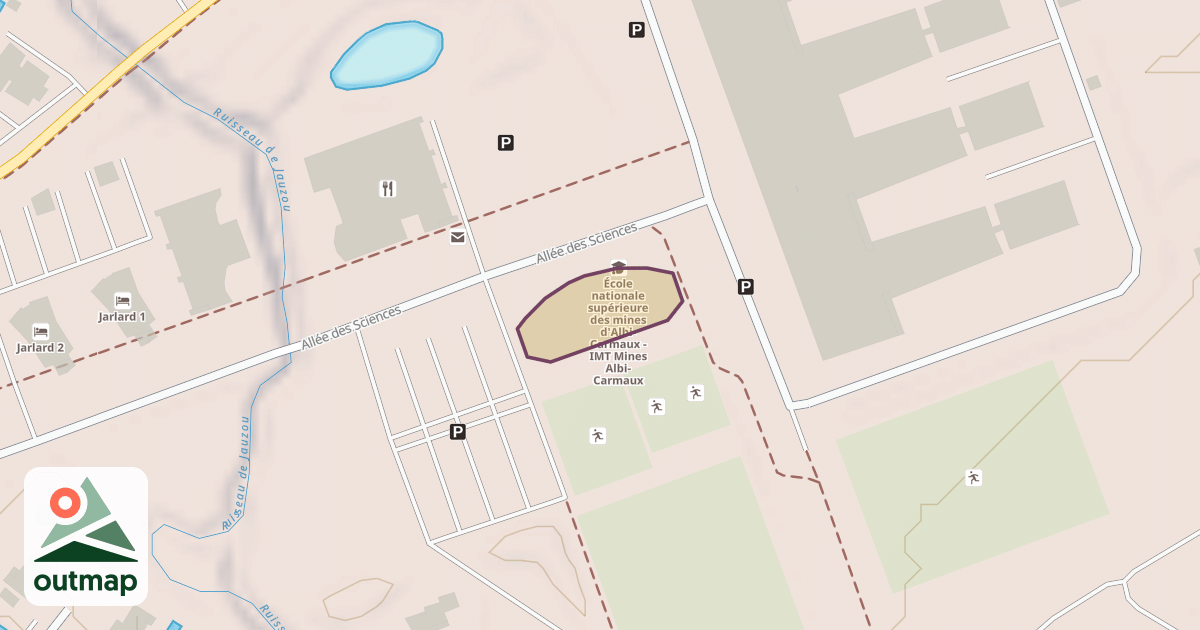 Map of Gymnase