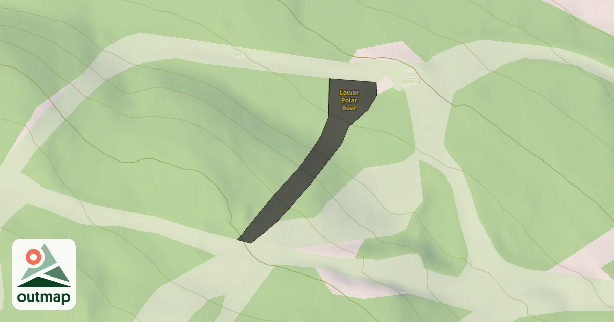 Map of Lower Polar Bear