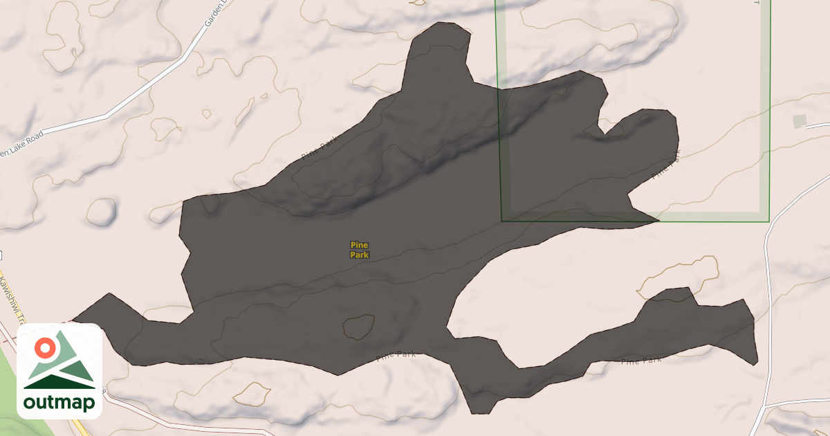Map of Pine Park
