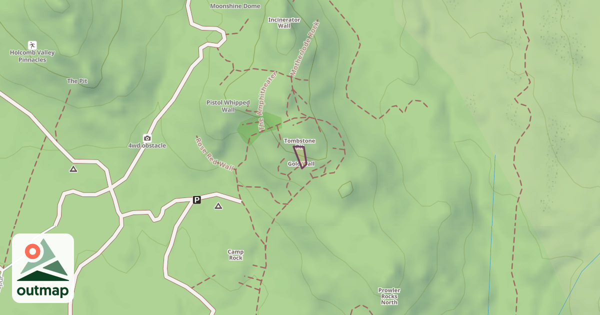 Map of Gold Wall