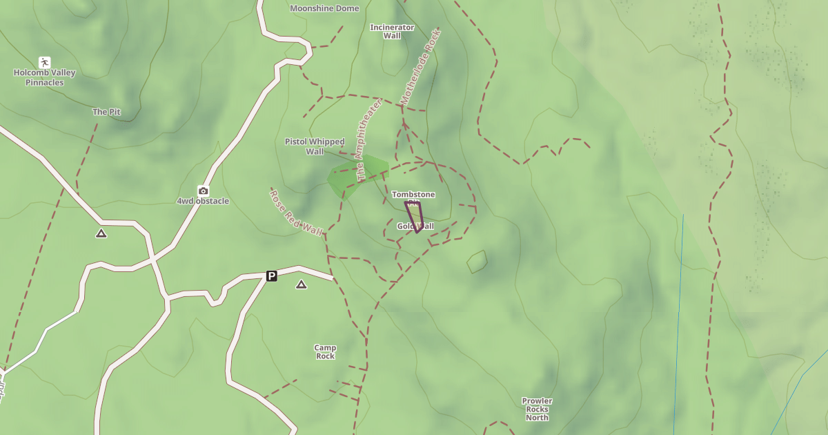 Map preview of Gold Wall