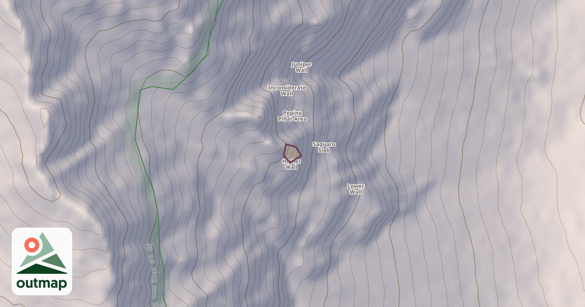 Map of Higher Wall