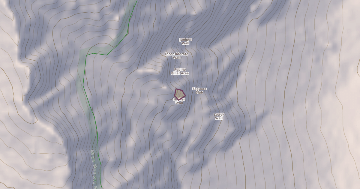 Map preview of Higher Wall
