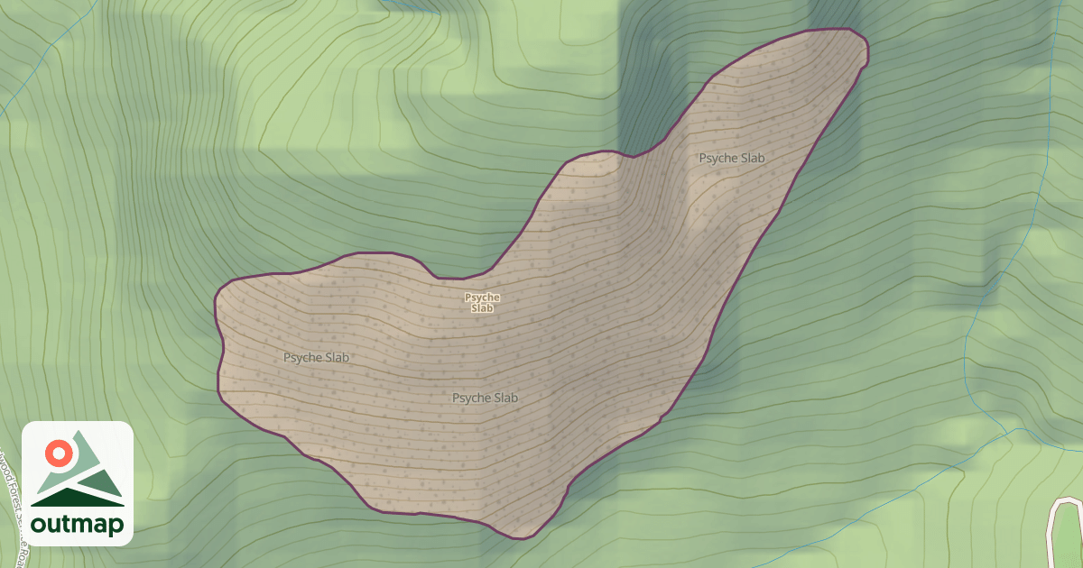 Map of Psyche Slab