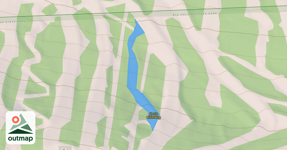 Map of Uncle Bill's Way