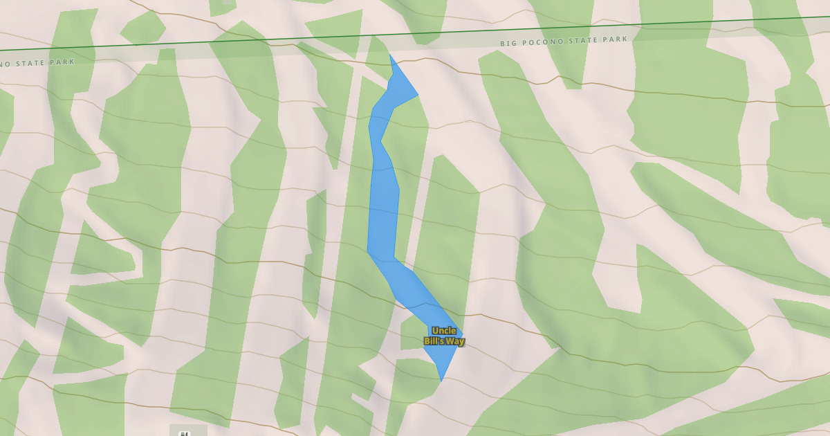 Map preview of Uncle Bill's Way