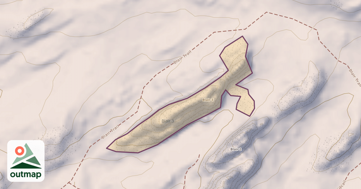 Map of Blair 3