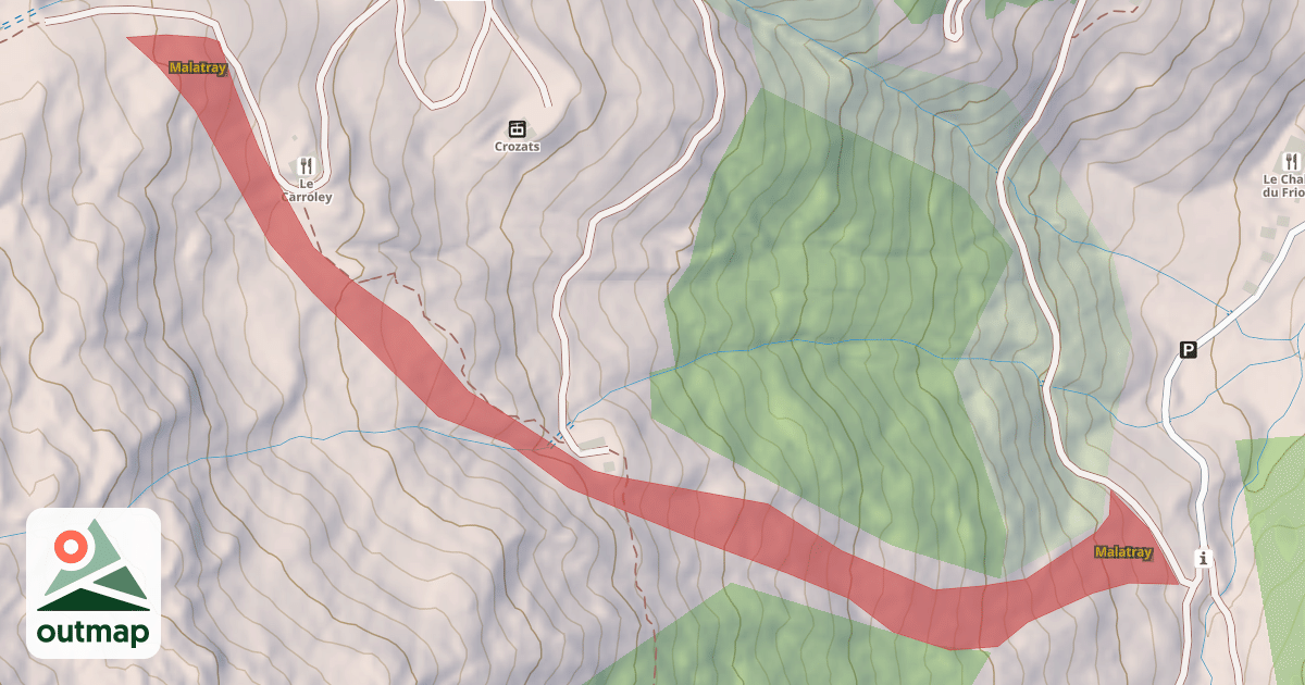 Map of Malatray