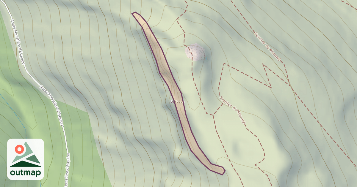 Map of Le tucou