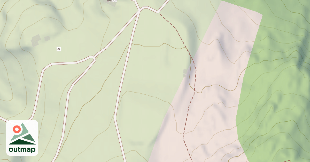 Map of Western Ski Park
