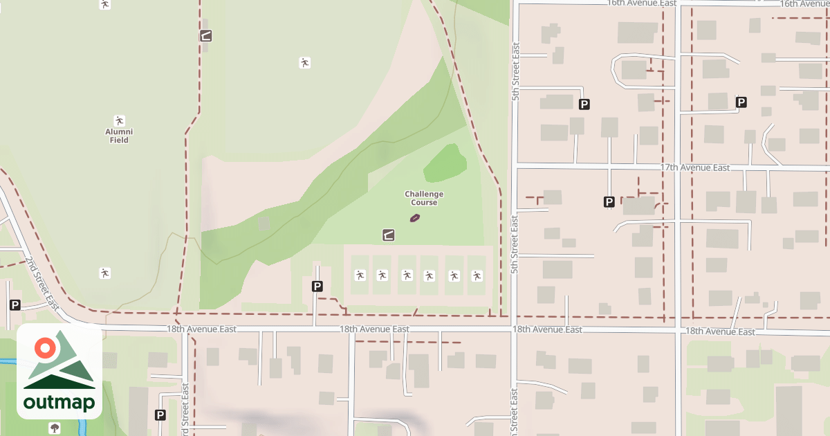 Map of Climbing Wall
