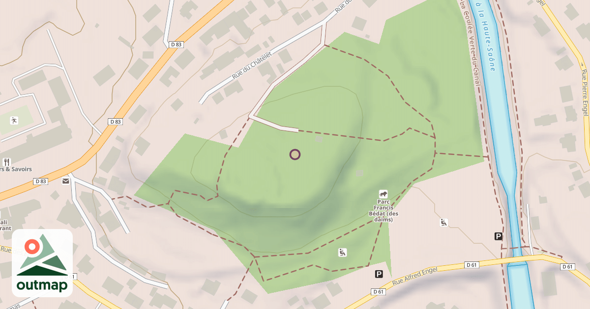 Map of Climbing Gym