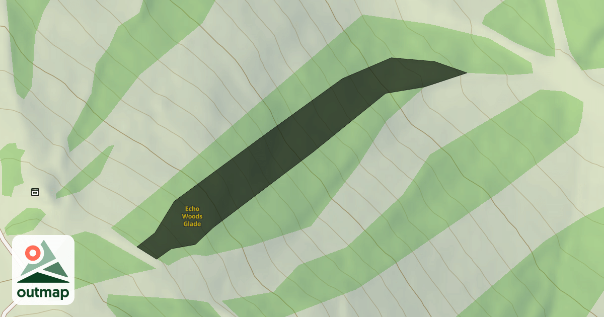 Map of Echo Woods Glade