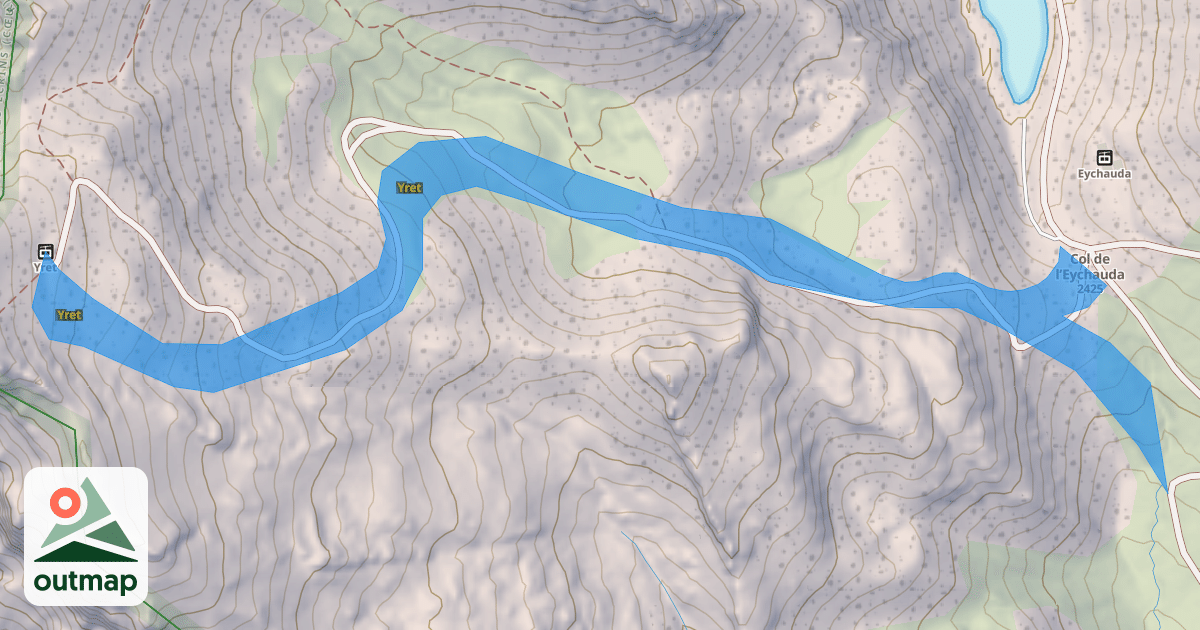 Map of Yret