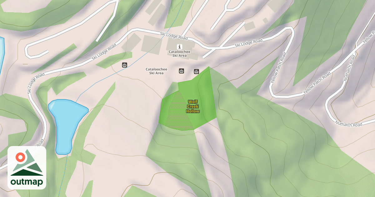 Map of Wolf Creek Hollow