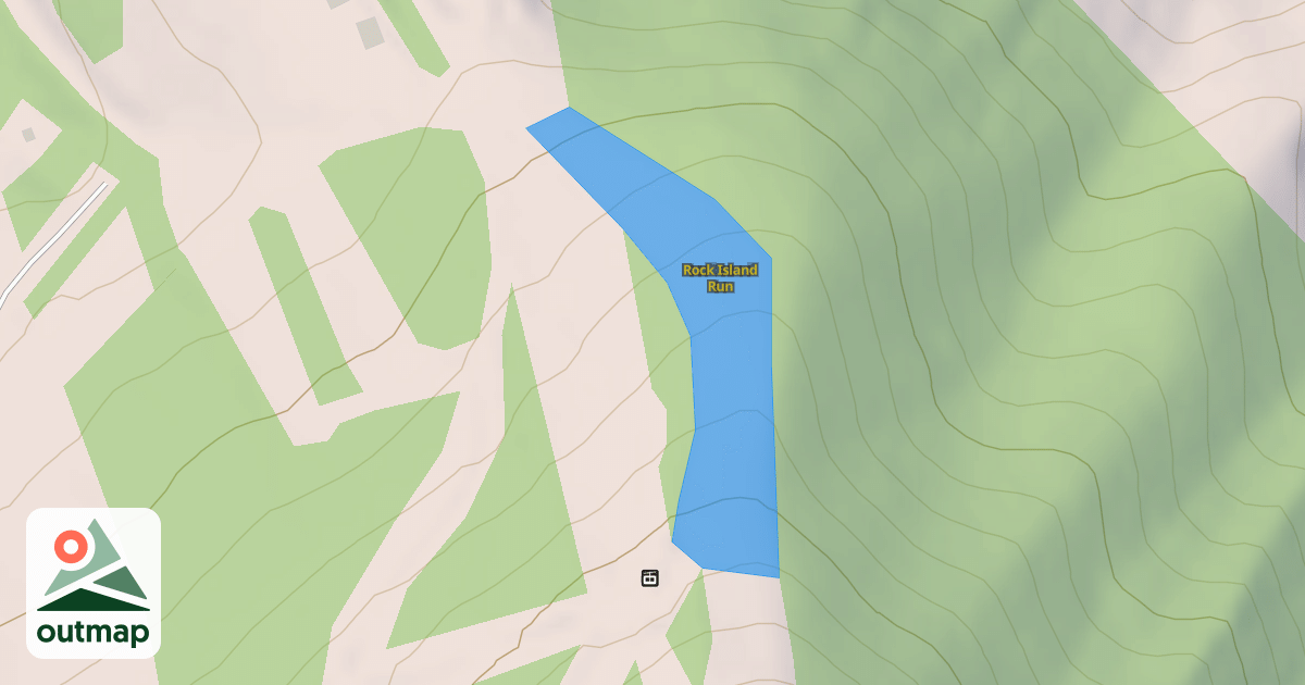 Map of Rock Island Run