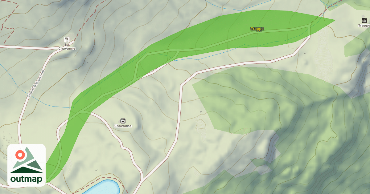 Map of Trappe